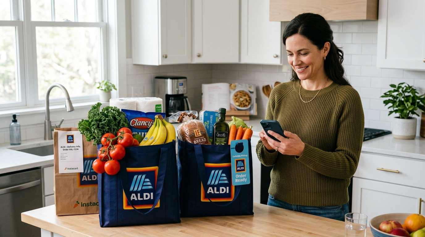 ALDI Grocery Delivery & Pickup: How Online Shopping Works
